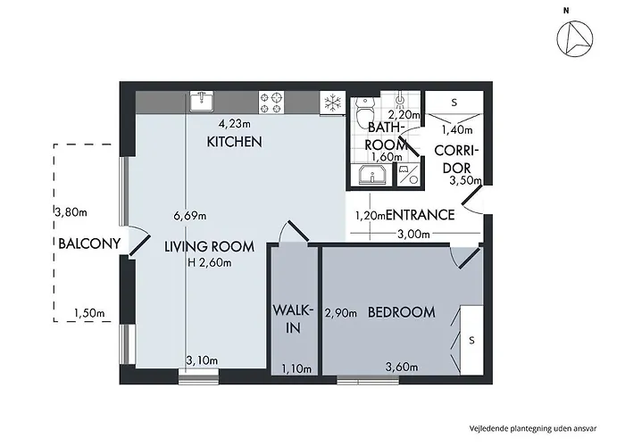 Sanders Arena - Precious One-bedroom Close To Metro Station Appartement Copenhague